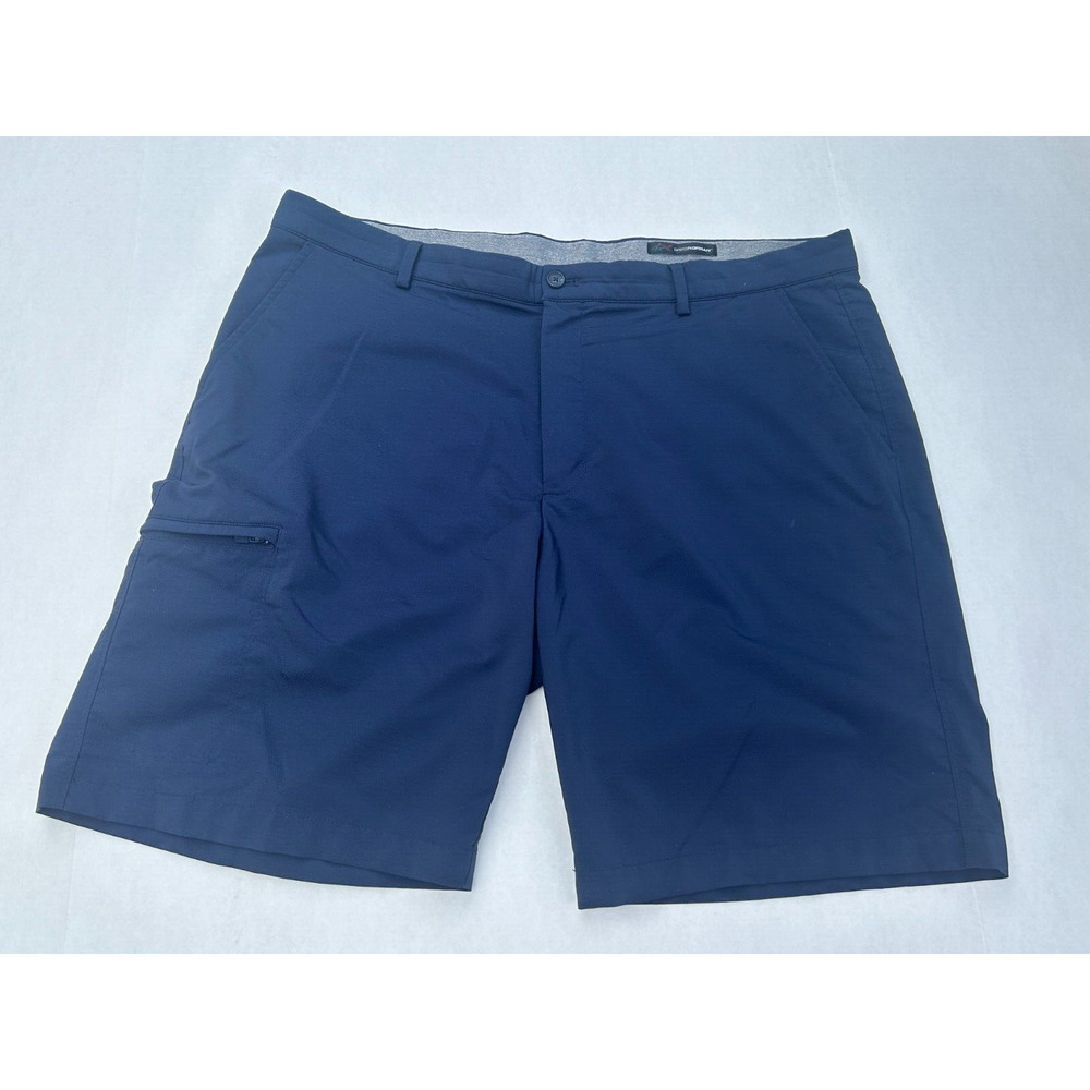 Greg Norman Shorts Mens 38 Gray Casual Golf Pocket‎ Sports Outdoor flat front